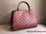 Top Quality Replica Louis Vuitton MONTAIGNE MM Lady Raisin Handbag On Sale
